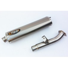 Marving Marmitta Singola Honda CBR 600 F 99/00 Titanio Ovale Grande